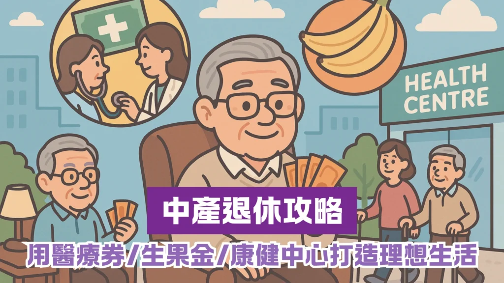 中產退休攻略|Charles善用醫療券、生果金、康健中心打造理想生活